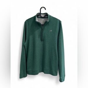 Vineyard Vines Green Zip Sweatshirt Boys Size Large (16)‎